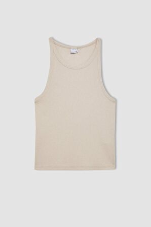 DeFactoFit Slim Fit Dar Kesim Bisiklet Yaka Sporcu Atlet B4663AX24SPBG700