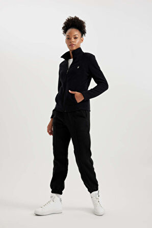 DeFactoFit Sporcu Jogger Eşofman Altı Standart Fit Çift Cepli A4504AX23WNBK81