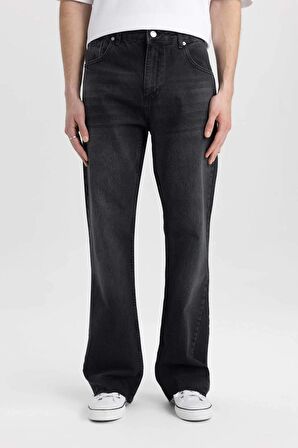 DeFacto Flayer Fit Geniş Paça Jean Pantolon B8325AX24SMNM40