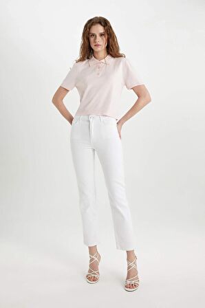 DeFacto Regular Fit Polo Yaka Kısa Kollu Triko Tişört C4534AX24SMPN190