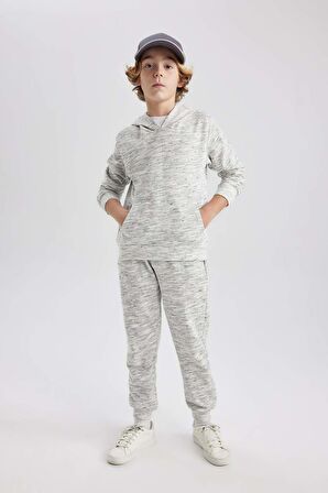 DeFacto Erkek Çocuk Kapüşonlu Sweatshirt C0084A823CWGR499