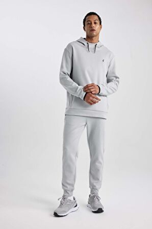 DeFactoFit Jogger Eşofman Altı Standart Fit Çift Cepli Esnek Lastikli Paça B4373AX24SPGR91