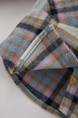 DeFacto Kız Bebek Flanel Uzun Kollu Gömlek A8815A523WNPR275