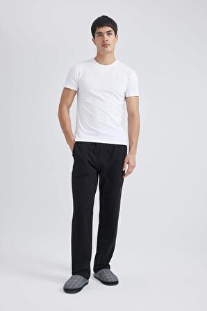 DeFacto Slim Fit Bisiklet Yaka Üst L4885AZ24SMWT34