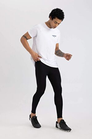 DeFactoFit  Slim Fit Dar Kesim Sporcu Tayt B5027AX24SPBK81