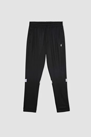 DeFactoFit Sporcu Jogger Eşofman Altı Slim Fit Dar Kesim Fermuarlı Paça B5029AX24SPBK81
