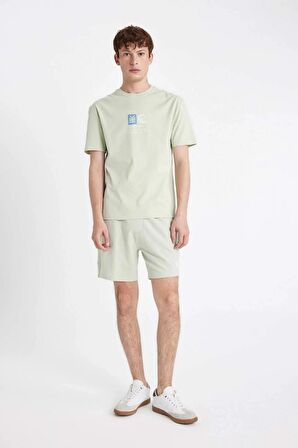 DeFacto Slim Fit Dar Paça Şort A3893AX24HSGN1181