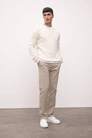 C8814 Standart Fit Selanik Kumaş Kazak