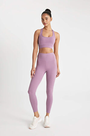 DeFactoFit Baskılı Beli Saran Sporcu Basic Tayt B4147AX24AUPR496