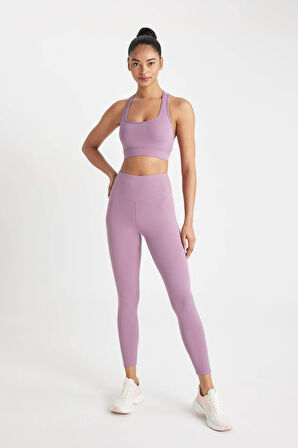 DeFactoFit Baskılı Beli Saran Sporcu Basic Tayt B4147AX24AUPR496