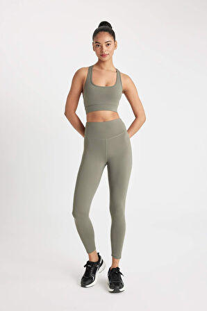 DeFactoFit Baskılı Beli Saran Sporcu Basic Tayt B4147AX24AUKH398