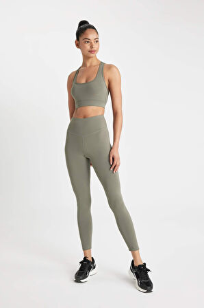 DeFactoFit Baskılı Beli Saran Sporcu Basic Tayt B4147AX24AUKH398