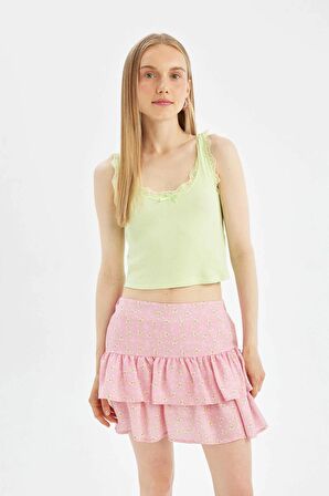 DeFacto Coool Fitted Fitilli Kaşkorse Atlet D1610AX24SMGN1098