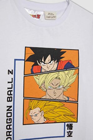 DeFacto Erkek Çocuk Dragon Ball Kısa Kollu Şortlu Pijama Takımı D2105A824SMWT79