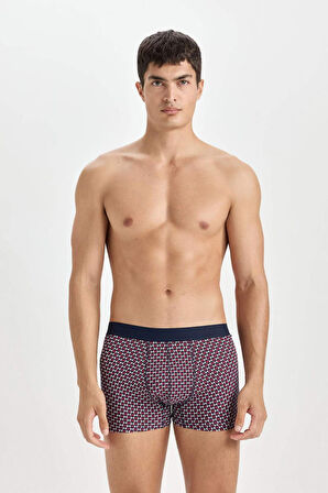 DeFacto Regular Fit Baskılı 3'lü Boxer C3269AX24CWNV135