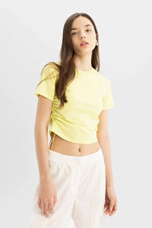 DeFacto Coool Fitted Kısa Kollu Tişört D1492AX24SMGN443