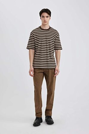 DeFacto Straight Fit Normal Kalıp Normal Bel Boru Paça Jean Pantolon B8319AX24SMBN105