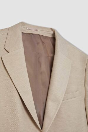 DeFacto Modern Fit Astarlı Blazer Ceket C5777AX24SPBG193