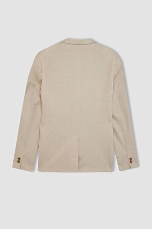 DeFacto Modern Fit Astarlı Blazer Ceket C5777AX24SPBG193