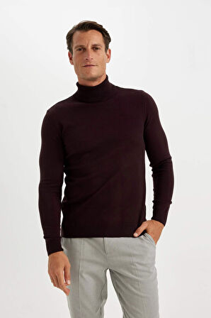 DeFacto Slim Fit Balıkçı Yaka Kazak R1124AZ24WNBR46