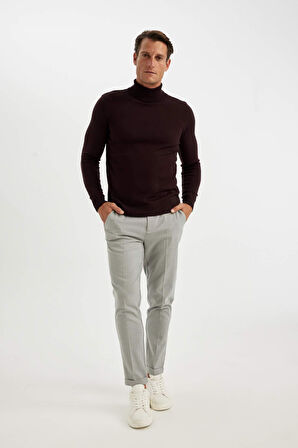 DeFacto Slim Fit Balıkçı Yaka Kazak R1124AZ24WNBR46