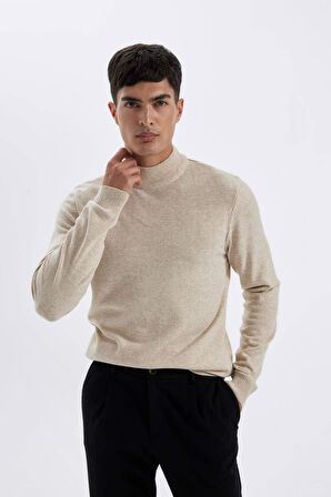 DeFacto Slim Fit Balıkçı Yaka Kazak R1127AZ24WNBG300