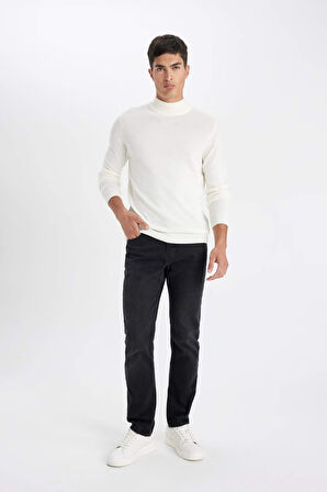 DeFacto Slim Fit Balıkçı Yaka Kazak R1127AZ24WNER100