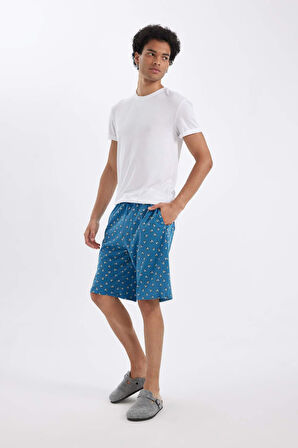 DeFacto Regular Fit Şort Pijama Altı C2888AX24HSBE278