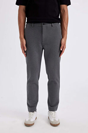 DeFacto Kumaş Pantolon Tailored Regular Fit Normal Kesim Basic Düz Cepli Düz Paça D3707AX24AUAR167