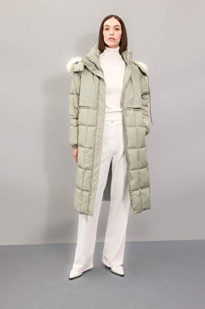 DeFacto Regular Fit Kapüşonlu Parka C9773AX24WNGN1127
