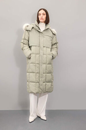 DeFacto Regular Fit Kapüşonlu Parka C9773AX24WNGN1127