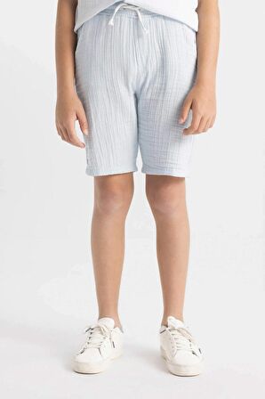 DeFacto Erkek Çocuk Müslin Şort Z5370A624HSBE61