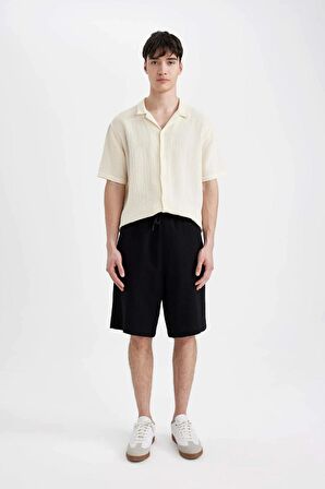DeFacto Relax Fit Şort C7589AX24SMBK81
