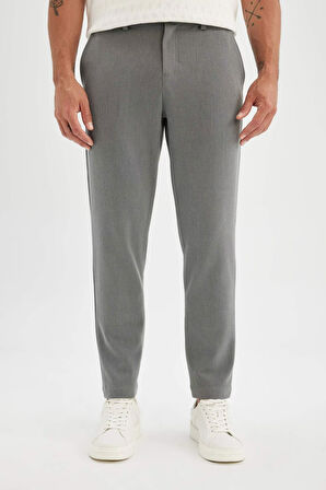 DeFacto Tailored Fit Düz Paça Her Yöne Esneyen Pantolon C7508AX24AUGR370