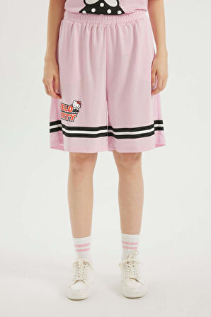 DeFacto Coool Hello Kitty Loose Fit Şort D4219AX24HSPN614
