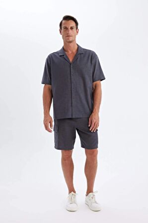 DeFacto Relax Fit Pamuklu Şort C7672AX24SMAR148