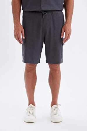 DeFacto Relax Fit Pamuklu Şort C7672AX24SMAR148