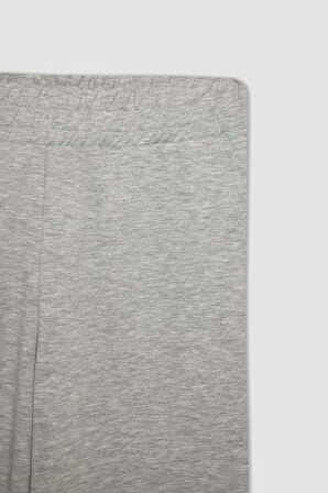 DeFactoFit Oversize Geniş Kalıp Sporcu Eşofman Altı Çift Cepli Jogger Paça Standart Boy Skuba Dalgıç Kumaş Z6694AZ24AUGR93