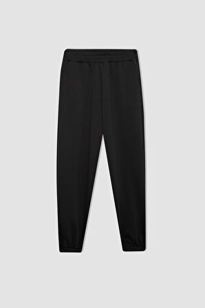 DeFactoFit Oversize Geniş Kalıp Sporcu Eşofman Altı Çift Cepli Jogger Paça Standart Boy Skuba Dalgıç Kumaş Z6694AZ24AUAR231