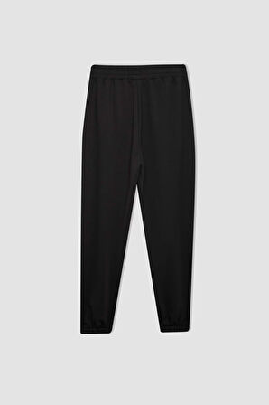 DeFactoFit Oversize Geniş Kalıp Sporcu Eşofman Altı Çift Cepli Jogger Paça Standart Boy Skuba Dalgıç Kumaş Z6694AZ24AUAR231