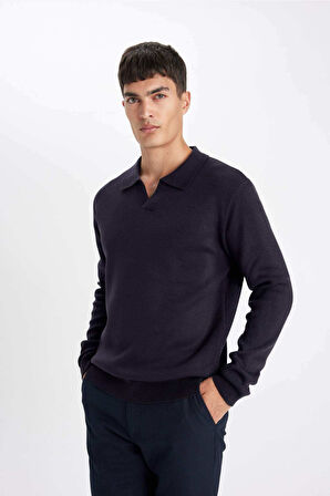 Standart Fit Polo Yaka Kazak