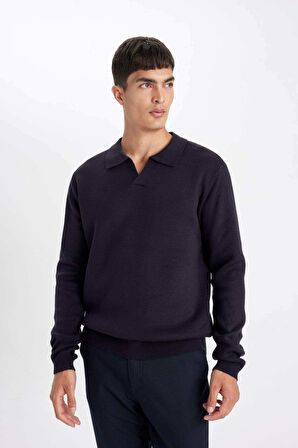 Standart Fit Polo Yaka Kazak