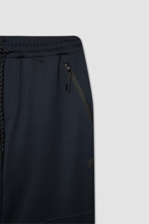 DeFactoFit Slim Fit Esnek Paça Skuba Dalgıç Kumaş Eşofman Altı A6965AX24AUAR231