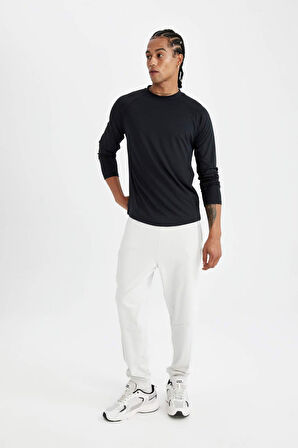 DeFactoFit Sporcu Jogger Eşofman Altı Standart Fit Beli Paçası Lastikli Cepli C9174AX24AUGR493