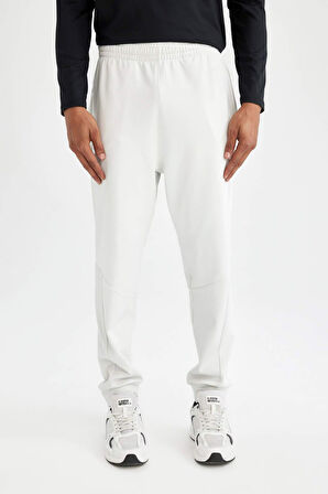 DeFactoFit Sporcu Jogger Eşofman Altı Standart Fit Beli Paçası Lastikli Cepli C9174AX24AUGR493