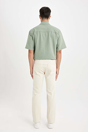 DeFacto Sergio Regular Fit Normal Kalıp Normal Bel Boru Paça Jean Pantolon D4460AX24AUBG714