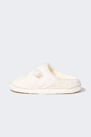 Kadın Düz Taban Slip On Ev Terliği