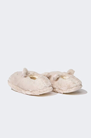 DeFacto Kadın Düz Taban Panduf D4703AX24AUBG26