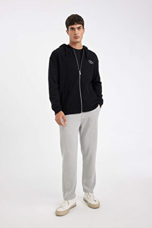 DeFacto Eşofman Altı Slim Fit Dar Kesim Beli Bağcıklı Cepli Düz Paça D6092AX24AUGR210