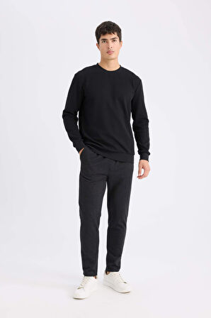 DeFacto Pike Eşofman Altı Slim Fit Dar Kesim Düz Paça Beli Bağcıklı Cepli R9261AZ24AUAR169